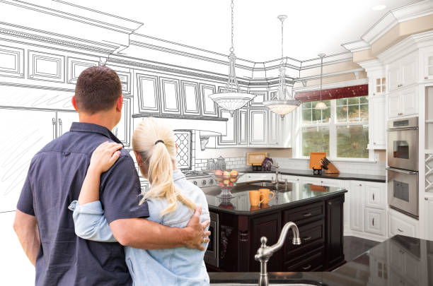 Custom kitchen cabinets installed in a Ridley Park home